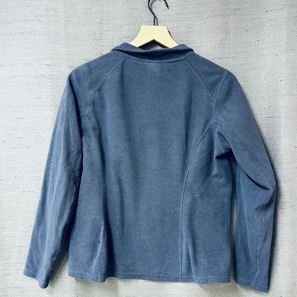 The North Face Steel Blue Fleece Quarter Zip Pullover Women’s Large - Picture 7 of 7